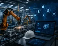 Manufacturing industry illustration